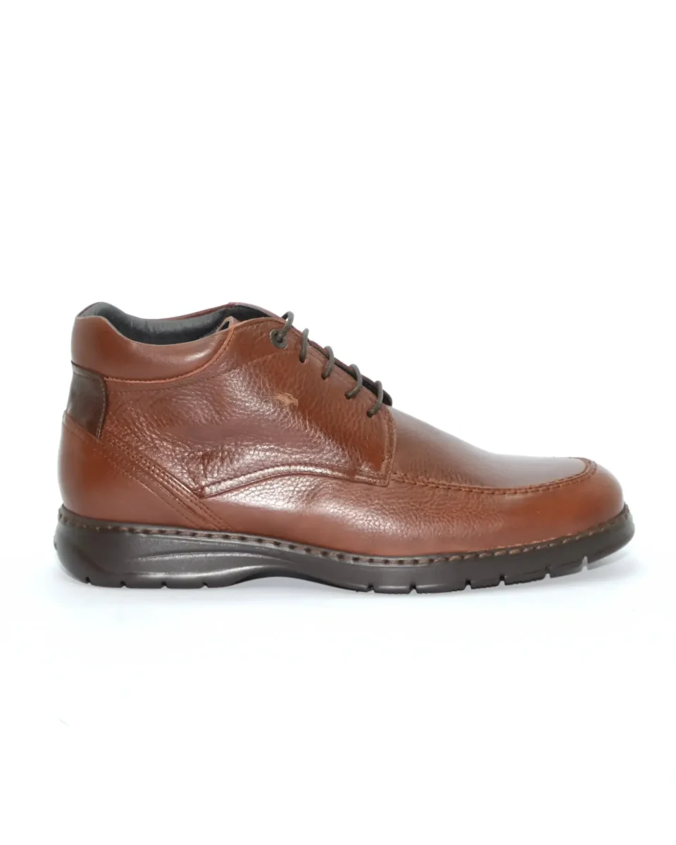 BOTA FLUCHOS HOMBRE COLOR MARRON CORDONES 9143 CRONO LIBANO