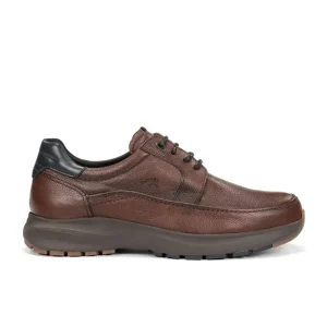 ZAPATO HOMBRE CORDONES IMPERMEABLE COLOR MARRÓN F2065 TRITON