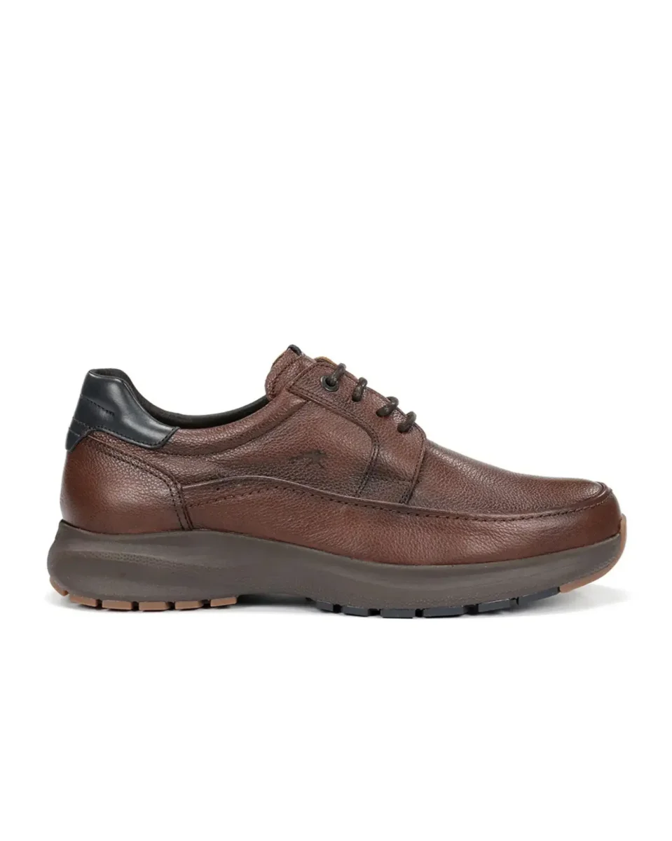 ZAPATO HOMBRE CORDONES IMPERMEABLE COLOR MARRÓN F2065 TRITON