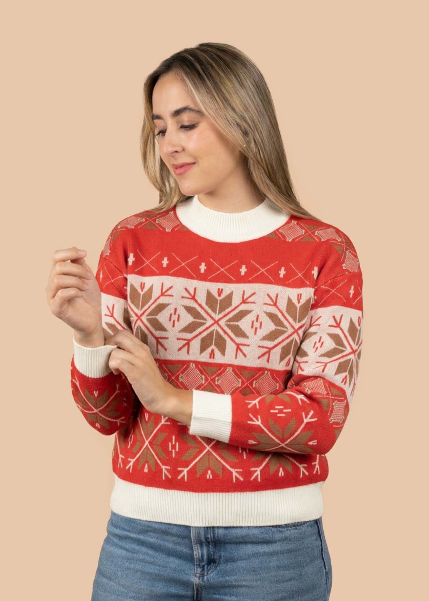 Saco navideño color rojo 106173
