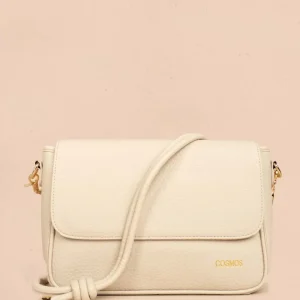 Bolso manos libres color beige texturizado 106325