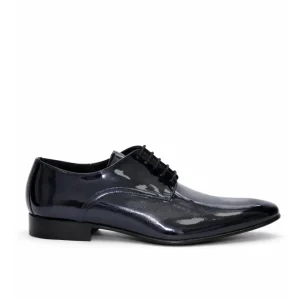 ZAPATO VESTIR HOMBRE CHAROL AZUL SERGIO S. 2356 LUXORY MARINO