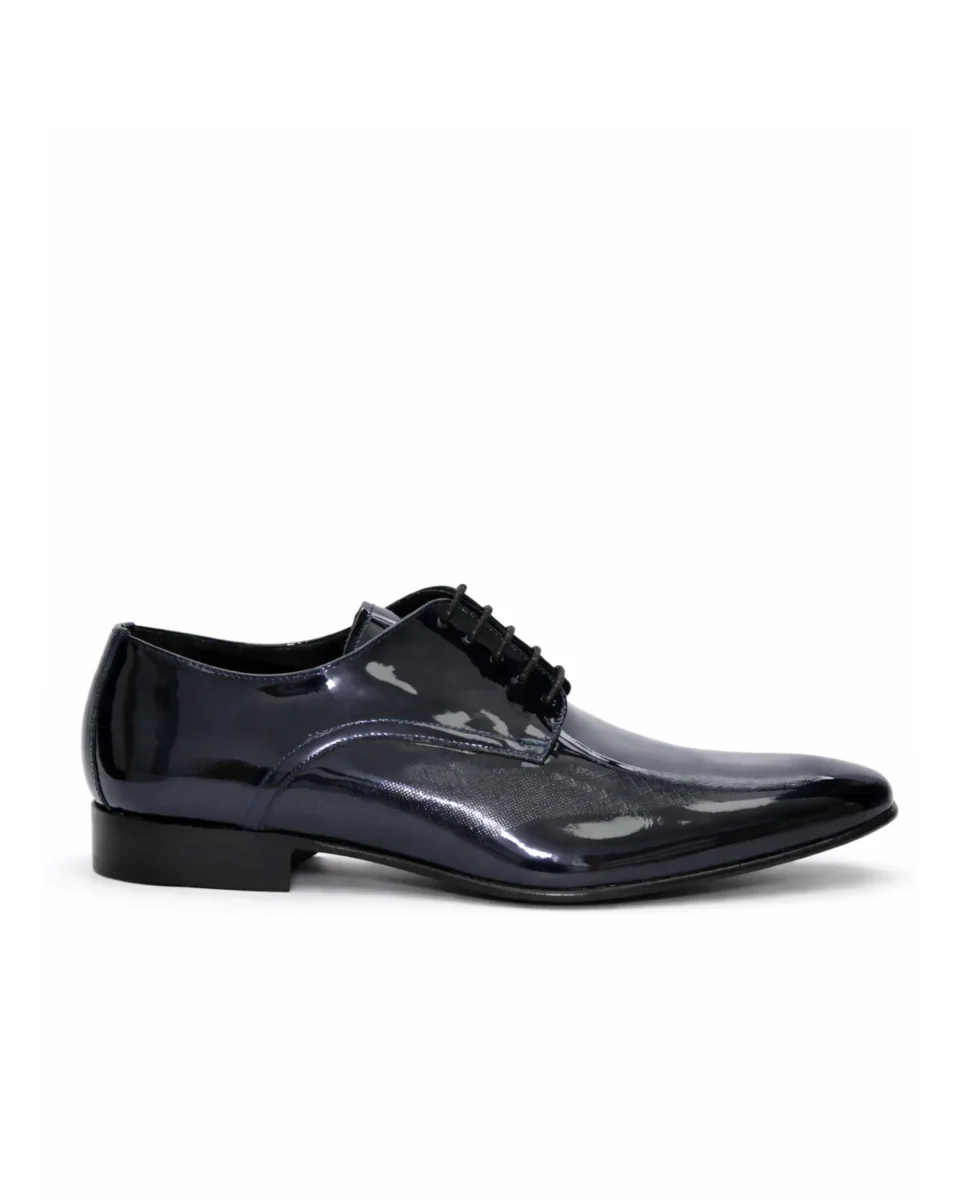 ZAPATO VESTIR HOMBRE CHAROL AZUL SERGIO S. 2356 LUXORY MARINO