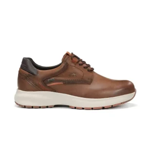 ZAPATO CASUAL HOMBRE FLUCHOS IMPERMEABLE COLOR CUERO F2067 TRITON NUEZ