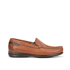 ZAPATO MOCASIN HOMBRE FLUCHOS COLOR CUERO ORION 8682