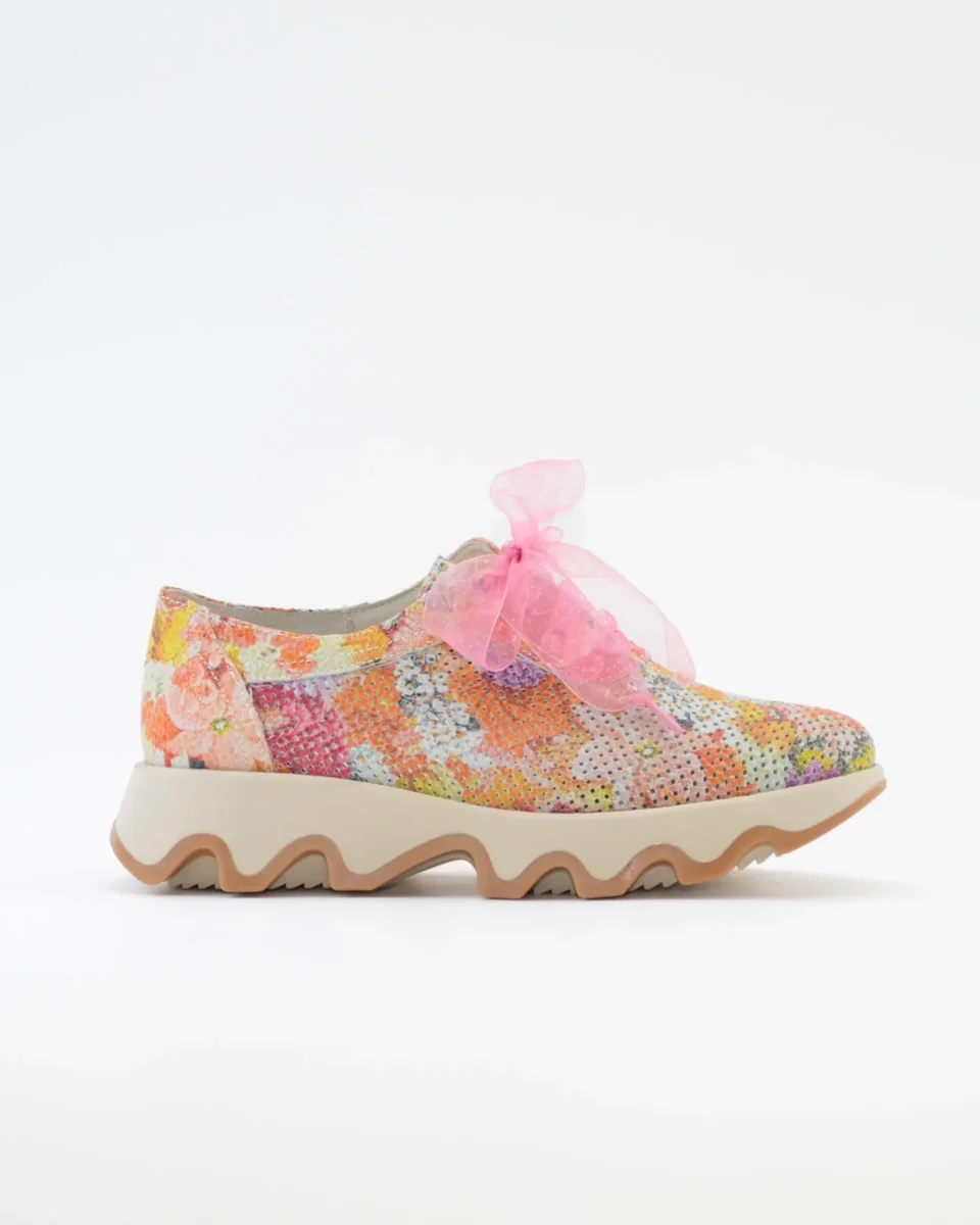 ZAPATO MUJER CORDON PIEL MULTICOLOR LACOMBA PRIMROSE CON PLANTILLA EXTRAIBLE