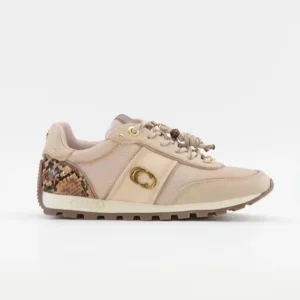 DEPORTIVO MUJER CORDONES SERRAJE BEIG CARMELA 164237