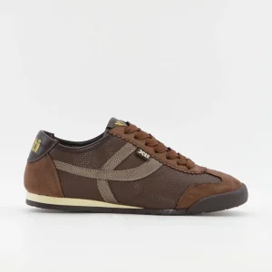 DEPORTIVO SNEAKER MUJER PLANA COLOR MARRÓN XTI 146157