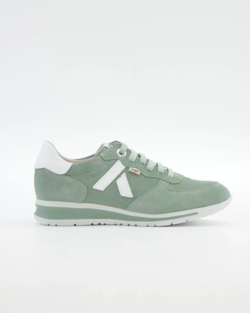DEPORTIVO CALLAGHAN MUJER COLOR VERDE SUAVE CON CORDONES 87120 SALVIA