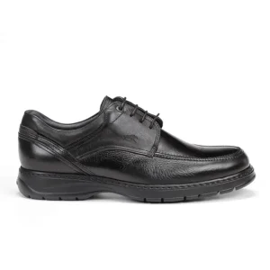 ZAPATO HOMBRE CORDONES FLUCHOS COLOR NEGRO 9142 CRONO SUELA EXTRALIGHT