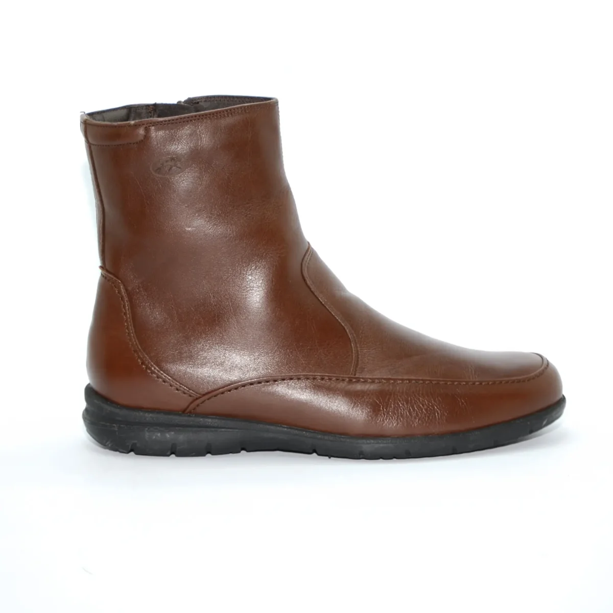 BOTA CREMALLERA MARRON 87840 LUCA LIBANO-CASTAÑO
