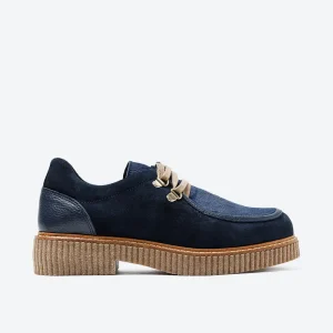 ZAPATO WALLABY MUJER SERRAJE MARINO POTRO MARINO LACOMBA NUTAN