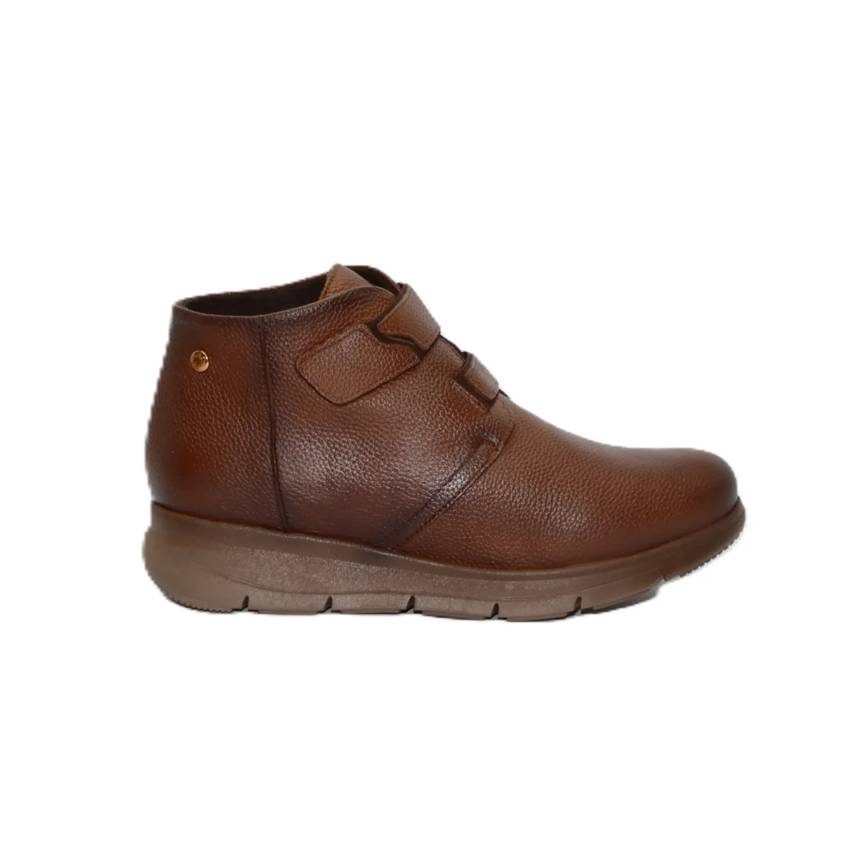 BOTIN VELCRO CIERVO CUERO 6144