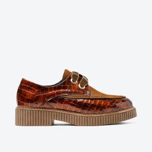 ZAPATO MUJER CORDON COCO CUERO POTRO CUERO LACOMBA MANDEVILLA