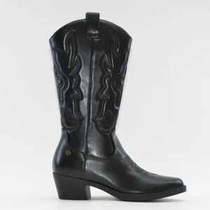 BOTA COWBOY COLOR NEGRO CON CREMALLERA  XTI 143119