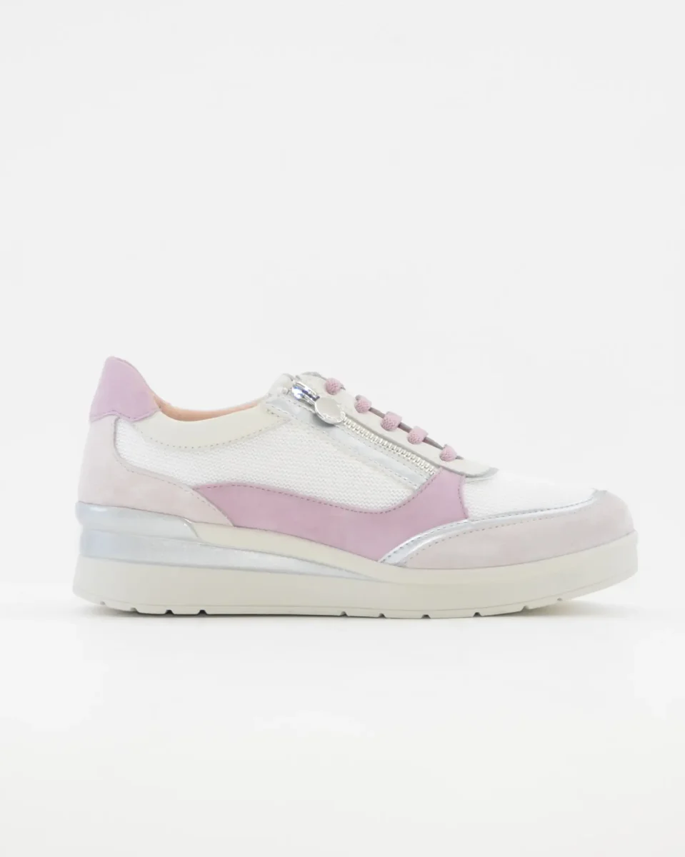 DEPORTIVO MUJER CON CORDONES Y CREMALLERA PLANTILLA EXTRAHIBLE STONEFLY 220740 7OH GREY