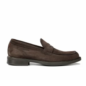 ZAPATO MOCASIN HOMBRE SERRAJE MARRON FLUCHOS ADRIEN F2496 AFELPADO CAFE
