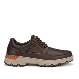 ZAPATO CASUAL CORDON ENGRASADO MARRON F1843 SIGURD CASTAÑO