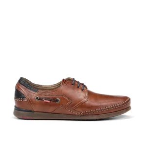 ZAPATOS HOMBRE FLUCHOS COLOR CUERO CORDON MARINER 9884