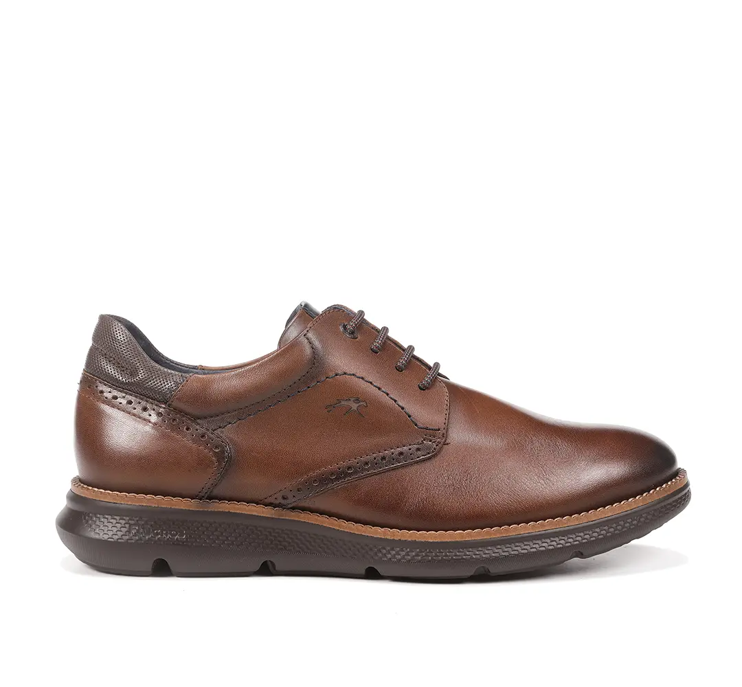 ZAPATO CASUAL MARRON CORDON F1351 WILLIAM H.CAMEL