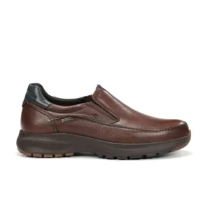 ZAPATO MOCASIN HOMBRE FLUCHOS IMPERMEABLE MARRÓN F2064 TRITON