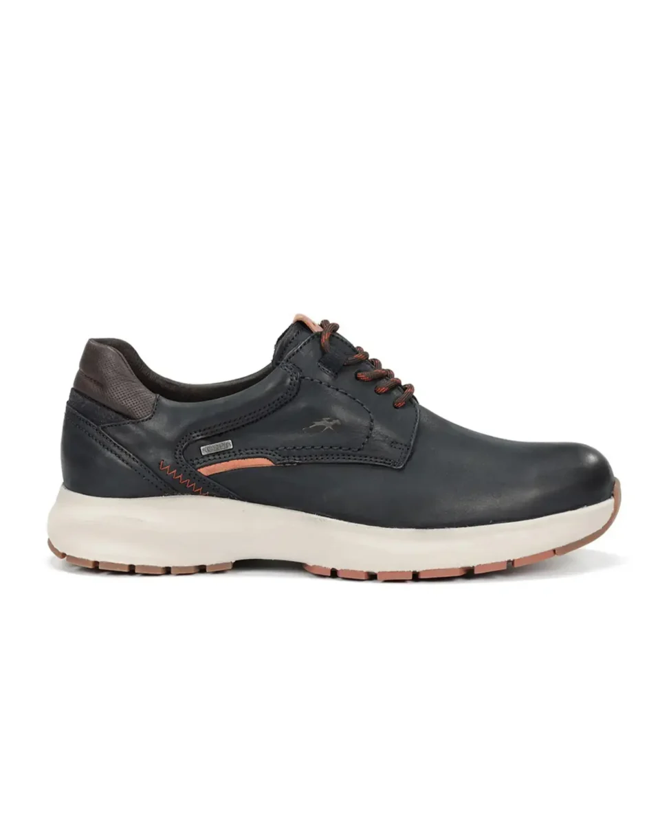 ZAPATO CASUAL HOMBRE FLUCHOS IMPERMEABLE COLOR AZUL MARINO F2067 TRITON