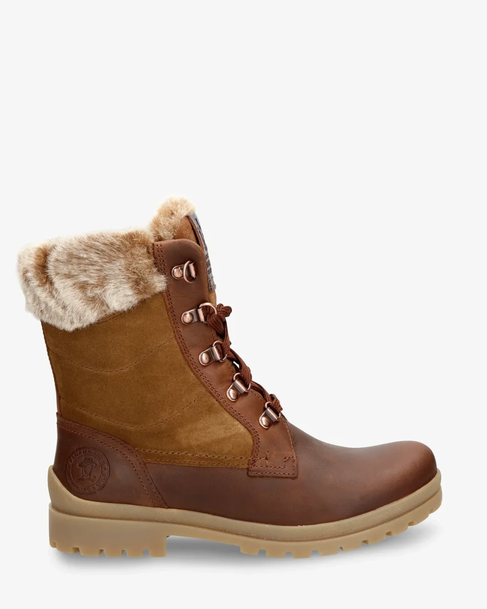 BOTA MUJER PANAMA JACK TUSCANI B26 NAPA GRASS CUERO BARK