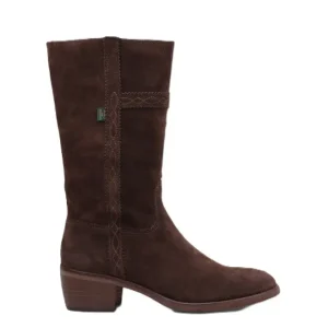 BOTA TACON DE MUJER DAKOTA MARRON CHOCOLATE