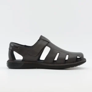 SANDALIA HOMBRE VELCRO COLOR MARRON SUELA EXTRALIGHT CALLAGHAN 92311