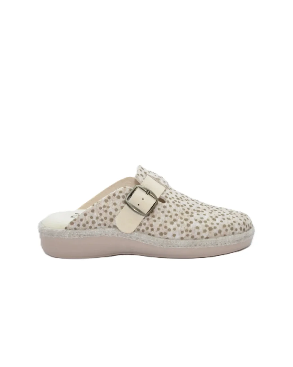 ZAPATILLAS DE CASA MUJER CON HEBILLA