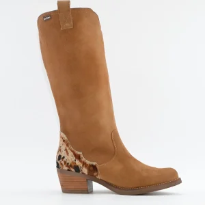 BOTA MUJER COWBOY COLOR SERRAJE TAUPE JORDANA 5173