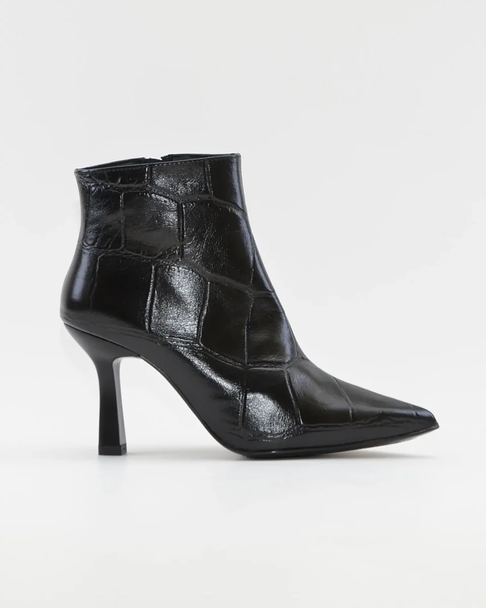 BOTIN DE MUJER TACON FINO COLOR COCO NEGRO DESIREE SHEILA 6