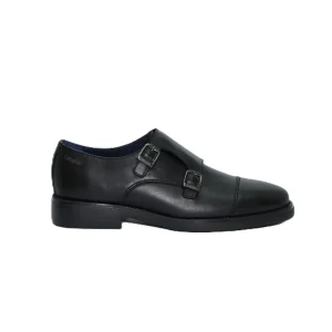 ZAPATO DOS HEBILLAS NEGRO 59804