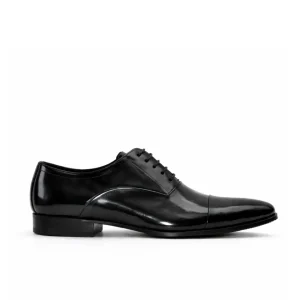 ZAPATO DE HOMBRE VESTIR ANTIC  NEGRO OXFORD SERGIO SERRANO 5802