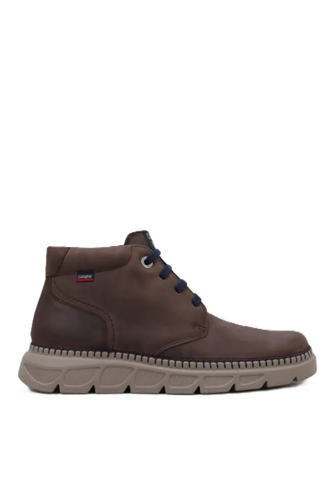 BOTIN CORDON MARRON ENGRASADO HAYA 55103