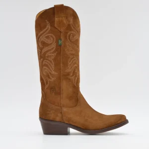 BOTA COWBOY MUJER DAKOTA DKT 62 CAPUCCINO SUELA DE GOMA