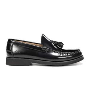 ZAPATO MOCASIN HOMBRE CON BORLAS COLOR NEGRO FLUCHOS STAMFORD F0049