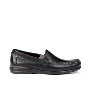ZAPATO MOCASIN HOMBRE FLUCHOS COLOR NEGRO ORION 8682