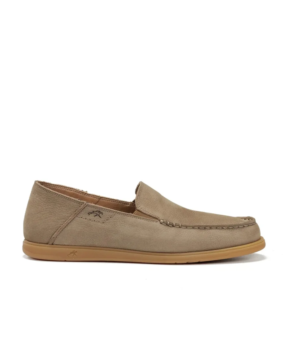 ZAPATO MOCASIN HOMBRE FLUCHOS COLOR BEIGE F2193 MARMOTA