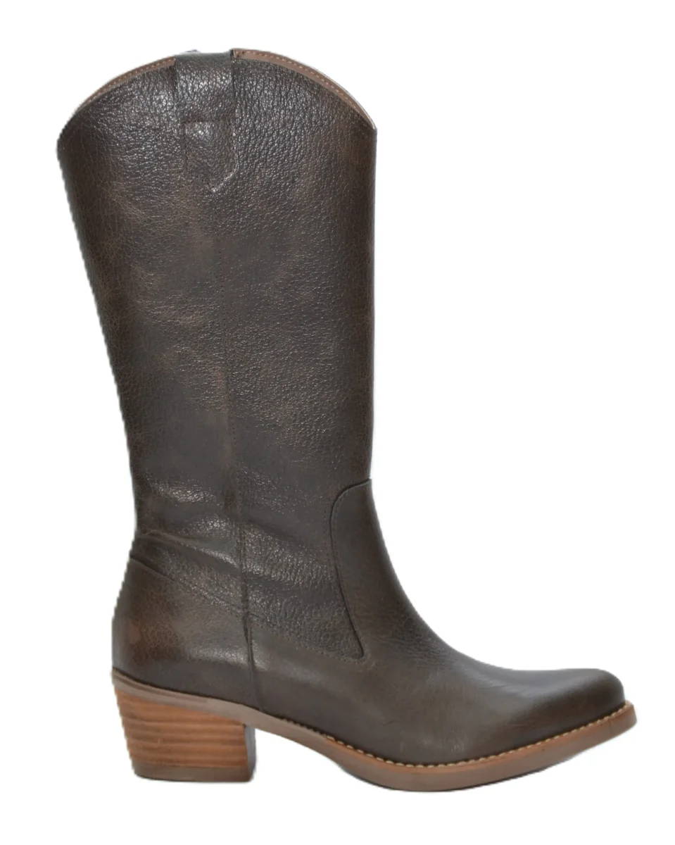 BOTA TEJANA  MARRON CHOCOLATE 6417
