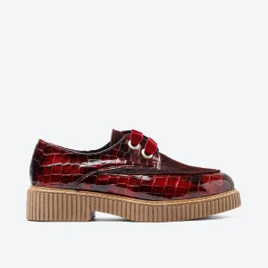 ZAPATO MUJER CORDON BURDEOS POTRO BURDEOS LACOMBA GRANUTUM