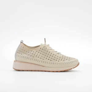 ZAPATO DE CORTE DEPORTIVO MUJER COLOR HIELO CORDÓN ELÁSTICO TREINTAS L4553