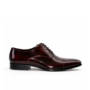 ZAPATO DE HOMBRE VESTIR ANTIC BURDEOS OXFORD SERGIO SERRANO 5802
